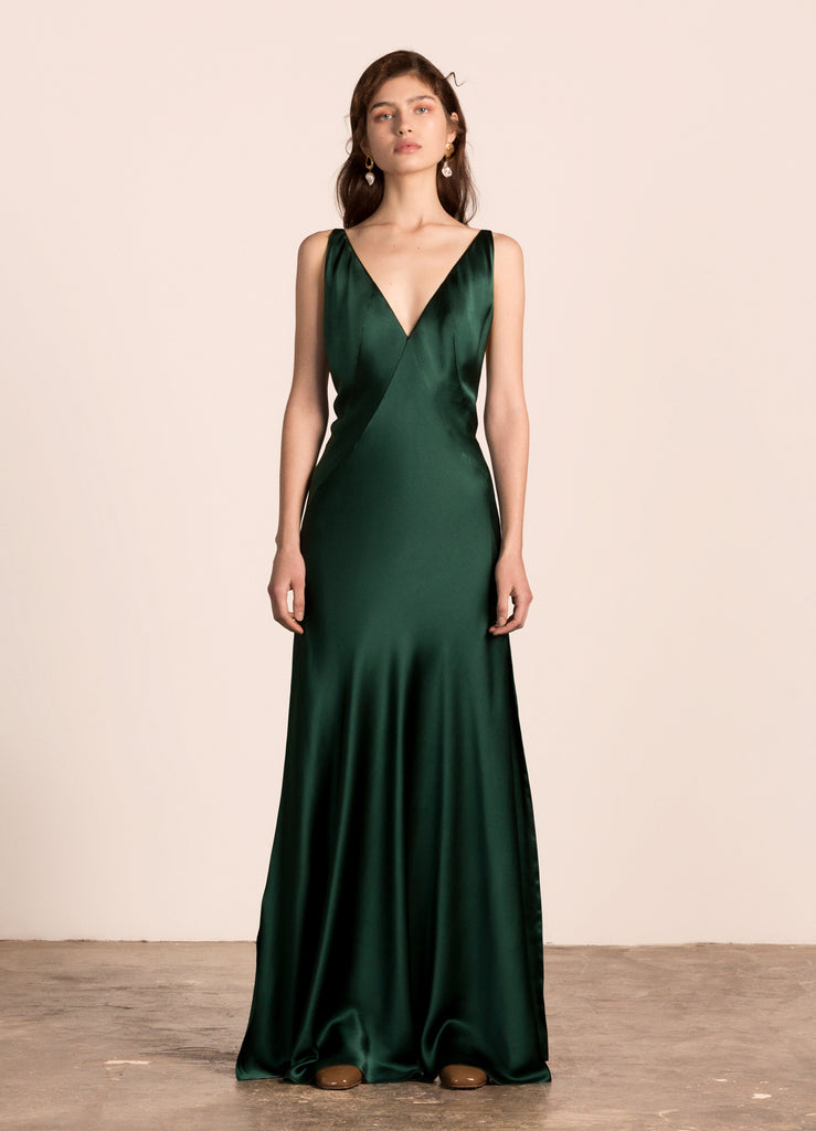 Helena Dress Emerald